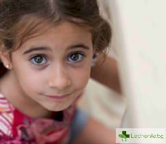 Сенки под очите при децата