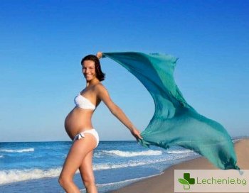 Слънце, море и бременност - ето какво може да застраши бъдещата майка и бебето