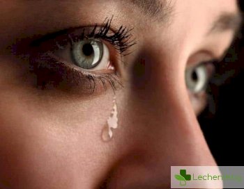 Сълзи без причина – реакция на стрес