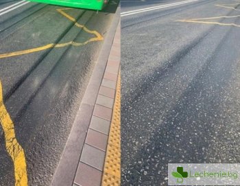 Нагорещен асфалт през лятото може да изгори кожата за броени секунди