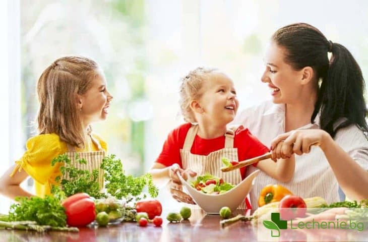 Насърчаване на децата да ядат зеленчуци