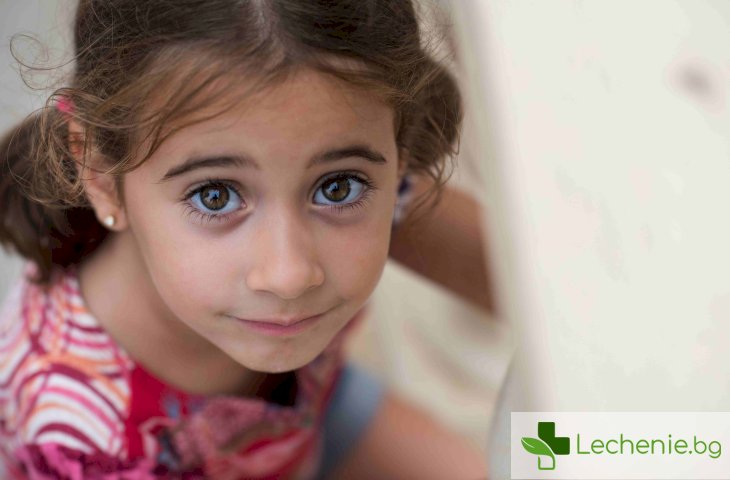 Сенки под очите при децата